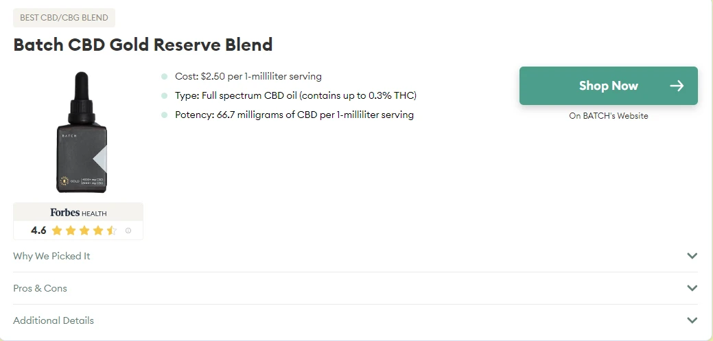 Batch CBD